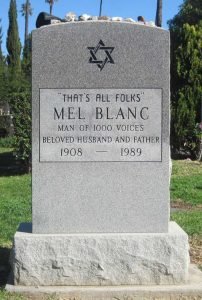 epitaph for Mel Blanc