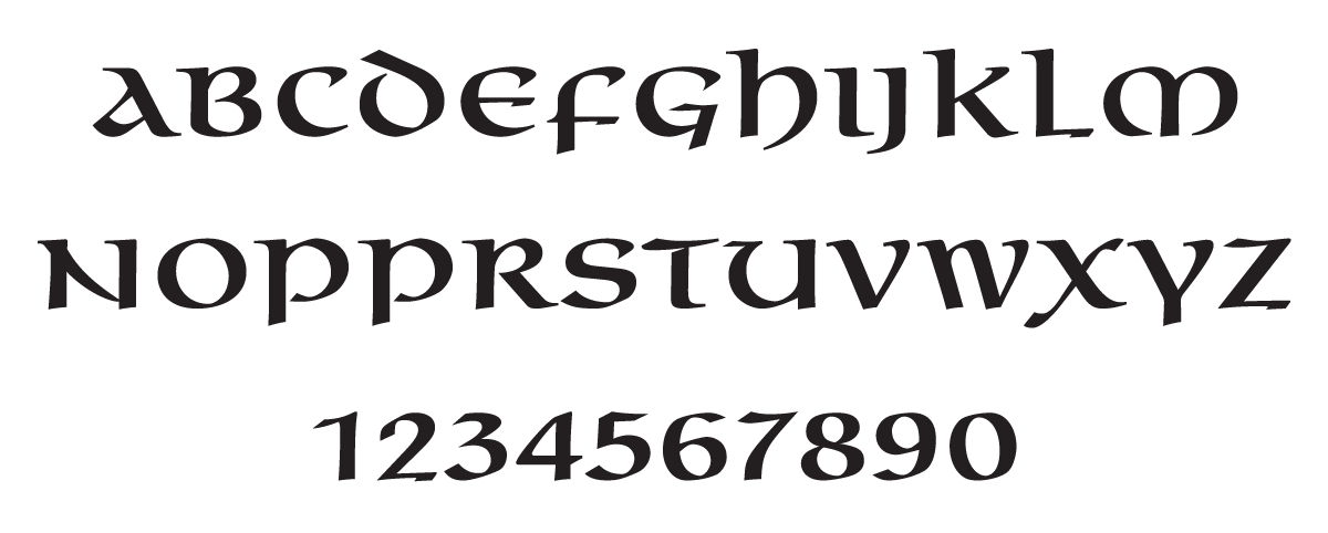 Omni\a, uncial typeface from Linotype